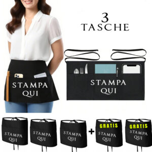 GREMBIULE BAR RISTORANTE con STAMPA